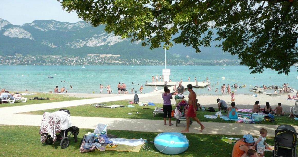 Le Santiego 100M Du Lac Et 4Km Du Vieil Annecy Sevrier Exterior photo