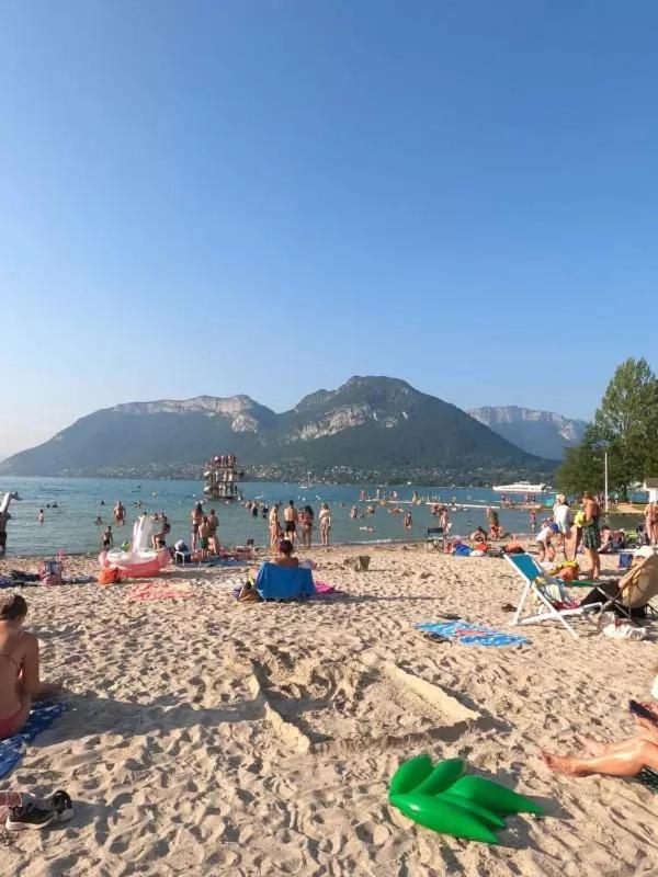 Le Santiego 100M Du Lac Et 4Km Du Vieil Annecy Sevrier Exterior photo